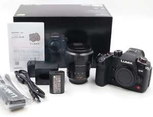 Appareil <span class=keywords><strong>photo</strong></span> professionnel HFT Lumix GH6 avec objectif <span class=keywords><strong>Leica</strong></span> DG 12-60 mm F2.8-4, format 4/3, vidéo 5.7 4K, appareil <span class=keywords><strong>photo</strong></span> pas cher, carte SD en gros - Product Image 1