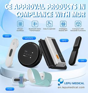 เครื่องตรวจวัดคลื่นไฟฟ้าหัวใจ LEPU Diagnostic Medical Device รุ่น ECG1200G เครื่องบันทึกคลื่นไฟฟ้าหัวใจ 12 ลีด สำหรับการแพทย์ทางไกล - Product Image 2