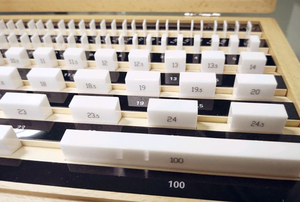 सिरेमिक गेज ब्लॉक सेट 32pcs 38pcs 46pcs 47pcs 56pcs 76pcs 83pcs 87pcs 88pcs 91pc103pcs 112pcs 122pcs गेज समानांतर पर्ची गेज - Product Image 2