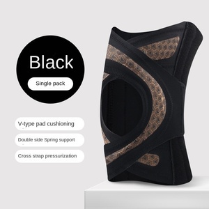 Correr Deportes delgados Articulación de la rodilla <span class=keywords><strong>Menisco</strong></span> Correa cruzada Vaina de compresión Jugar Soporte de rodilla Manga de rodilla fija Protección - Product Image 6