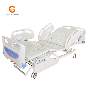 Lit d'hôpital A02, équipement <span class=keywords><strong>médical</strong></span> d'hôpital confortable, lit <span class=keywords><strong>médical</strong></span> manuel à trois fonctions - Product Image 5