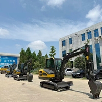 Mini-excavatrice compacte haute performance à chenilles hydrauliques pour travaux de construction, terrassement et aménagement paysager