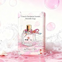 Sabun Parfum Mawar Aroma Laut Romantis Prancis Baru Kemasan Hadiah Buatan Tangan Pembersih Wajah Cuci Tangan Mandi Mencegah Kerontokan Rambut