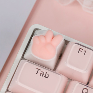 2025 <span class=keywords><strong>MG</strong></span> <span class=keywords><strong>OH</strong></span> Yea Keycaps Lapin en Résine Personnalisés, Peinture Faite Main Imprimée en 3D, 1U Compatible Cherry MX, Modèle ESC JM-LT-CG007 OEM - Product Image 2