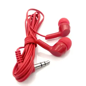 Groothandel Beste Kwaliteit In-Ear Oortelefoon Bedrade Bediening Handvrije Headset Met Microfoon Directe Verbinding Hoofdtelefoon Voor Mobiele Apparaten