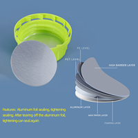 Vente chaude d'emballages de bouteilles d'engrais liquides agrochimiques, bouteille carrée en plastique personnalisée en HDPE avec bouchon à vis TE d'étanchéité