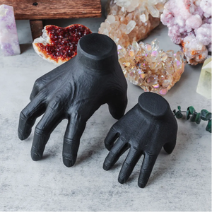 Pietra Naturale di Ossidiana Nera Lucida Intagliata a Mano, Cristallo di Quarzo per Guarigione Energetica e Decorazione, Vendita all'Ingrosso - Product Image 1