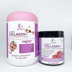 Fourniture OEM de <span class=keywords><strong>Poudre</strong></span> de Peptides de Collagène Marin avec Biotine et Vitamine C, Compléments Beauté pour Adultes de Qualité Alimentaire Supérieure - Product Image 6