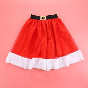Vestido <span class=keywords><strong>de</strong></span> Navidad para niñas pequeñas, disfraz <span class=keywords><strong>de</strong></span> la señora Santa Claus, falda tutú con sombrero, conjunto <span class=keywords><strong>de</strong></span> disfraces <span class=keywords><strong>de</strong></span> Navidad - Product Image 2