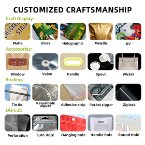 Emballage alimentaire personnalisé pour en-cas imprimés, <span class=keywords><strong>sac</strong></span> pour chips de banane, plastique biodégradable, feuille d'aluminium, sacs pour chips de plantain et de pommes de terre pour aliments - Product Image 3