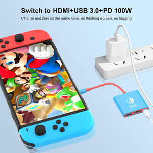 แท่นชาร์จสวิตช์ Type C เป็นสายแปลง HD-MI สำหรับ <span class=keywords><strong>Nintendo</strong></span> <span class=keywords><strong>Switch</strong></span> รองรับ4K/60Hz - Product Image 4