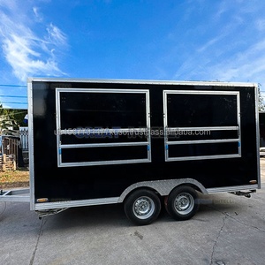 Bbq Caravans Turkey <b>Van</b> Enclosed Kitchen Mobile Food Trailer Cart Cupcake Catering Coffee Carte Kiosk Food Truck for Juice - Product Image 2
