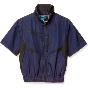 Quần áo bảo hộ lao động tay ngắn mới cho nam Áo điều hòa không khí quạt xây dựng trang web sạc điện lạnh thợ hàn quần áo lao động - Product Image 3