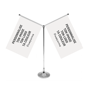 Bandera de Escritorio <span class=keywords><strong>Nacional</strong></span> Personalizada con Certificado CE, Mini Banderas de Oficina de EE. UU. con Base y Soporte - Product Image 3