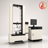 Machine d'essai de flexion de rigidité annulaire contrôlée par ordinateur, testeur de compression de tuyaux 50kN, équipement d'essai universel ISO 9969