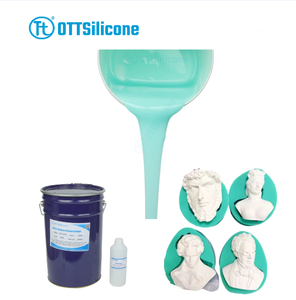 Caoutchouc de silicone liquide RTV-2 translucide platine, de qualité alimentaire, résistant aux températures élevées/basses, pour la fabrication de moules - Product Image 5