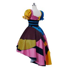 Vestido de Princesa Colorido con Mangas Abullonadas para Mujer, Disfraz de Cosplay de Halloween para Personajes de Películas y <span class=keywords><strong>Anime</strong></span> - Product Image 4