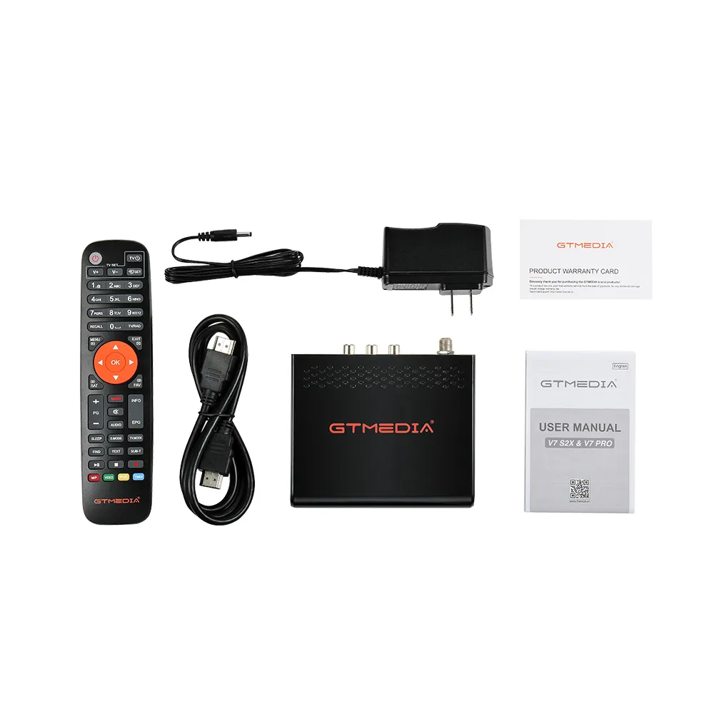 Южная Америка GTMEDIA V7S HD USB WIFi DVB S/S2/S2X GTMEDIA V7S2XSat приемник с поддержкой AVS + VCM/ACM/multi-stream/T2MI Set top box