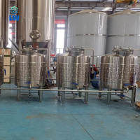 Réservoir de fermentation de brassage de bière en acier inoxydable 500l 1000l 2000l 304 316