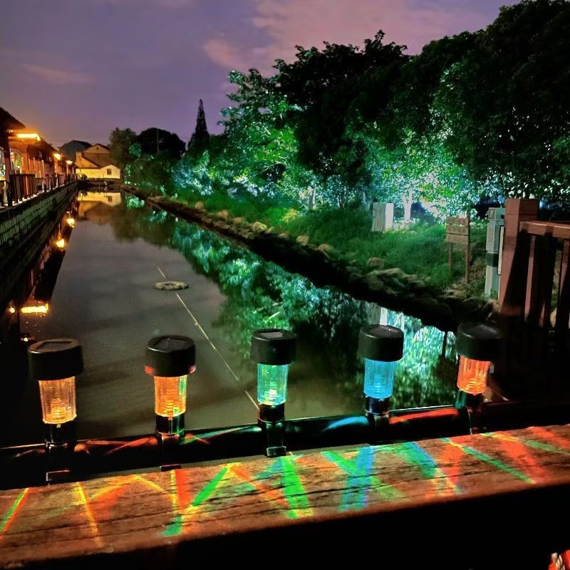 IP44 Solar LED Pool Lights Waterproof Warm Light Outdoor Swimming Pool Fence Decor with Garden Application Accessories