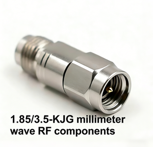 1.85/3.5-KJG1 อะแดปเตอร์โคแอกเซียล RF ตัวเชื่อมต่อหญิงกับชาย คลื่นมิลลิเมตร ชิ้นส่วน RF อะแดปเตอร์ทดสอบความแม่นยำสูง - Product Image 1