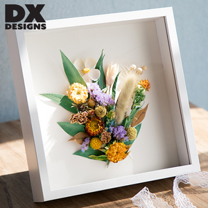 DX Designs卸売 8x8 8x10 10x10 12x12インチ A4 3D木製シャドウボックスフレーム（ガラス付き）- 深さ3CM 5CMのシャドウボックスディスプレイケース - Product Image 5