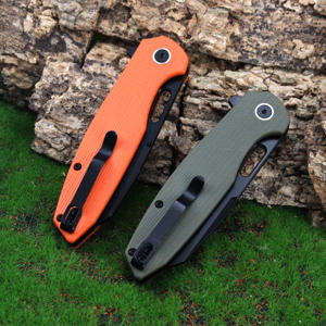 سكين جيب GT-T0044 مخصص للاستخدام الخارجي بشفرة D2 ومقبض G10، بيع بالجملة من المصنع تونافاير - Product Image 2