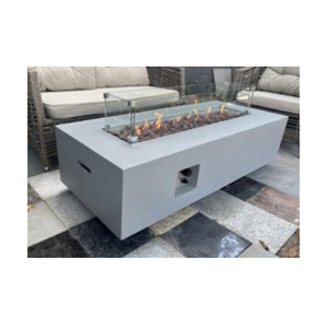 Mesa <span class=keywords><strong>de</strong></span> fogata <span class=keywords><strong>para</strong></span> exteriores con quemador <span class=keywords><strong>de</strong></span> gas propano y parrilla <span class=keywords><strong>de</strong></span> barbacoa <span class=keywords><strong>para</strong></span> patio y jardín - Product Image 3