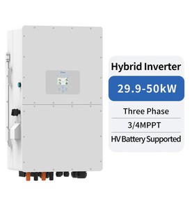 Onduleur hybride Deye de haute qualité 30kW 40kW 50kW 60kW 80kW triphasé haute tension SUN-50K-SG01HP3-EU-BM4 pour <span class=keywords><strong>prix</strong></span> de gros - Product Image 2