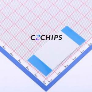 JS05A-45P-050-4-8 FFC Cable (Flexible Flat Cable) P=0.5mm Connector 45P 0.5mm 0.3mm Non-Inverting - Product Image 2