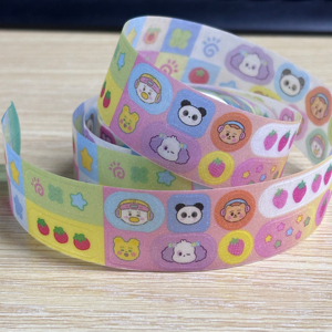 Tùy chỉnh in thiết kế chết cắt long lanh Nhãn dán CuộN <span class=keywords><strong>Washi</strong></span> Băng Nụ Hôn cắt Sticker Băng - Product Image 1