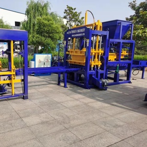 Maquinaria de fabricación de ladrillos de cemento, máquina de fabricación de bloques de pavimentación de hormigón, de bloques de máquina de fabricación, línea de producción totalmente automática - Product Image 3