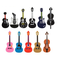 Clé USB Guitare Lecteur Flash Musique Violon Clé USB2.0 3.0 Personnalisable Cadeau Promotionnel