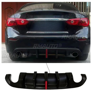 Pour Infiniti Q50 Q50L 2014-2017 : Kit de protection de pare-chocs arrière, diffuseur et séparateur de lèvre de pare-chocs, accessoires automobiles - Product Image 2