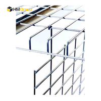 Rayonnage galvanisé soudé d'entrepôt sur mesure rayonnage à palettes suspendu séparateurs en treillis métallique métallique pour terrasses