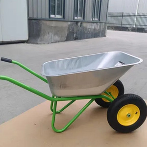 WB6532 <span class=keywords><strong>Brouette</strong></span> métallique à <span class=keywords><strong>deux</strong></span> <span class=keywords><strong>roues</strong></span>, prix de gros abordable - Product Image 2