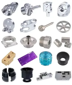 Servicio de mecanizado CNC Componentes de acero inoxidable de aluminio y titanio personalizados Productos de plástico