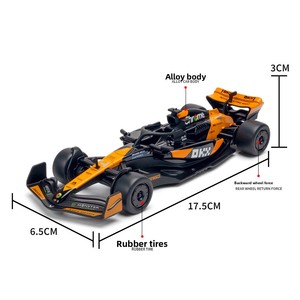 Modelo de Coche de Carreras de Lujo <span class=keywords><strong>McLaren</strong></span> F1 a Escala 1:32 con Licencia Oficial, de Metal Fundido a Presión, con Función de Retroceso, para Adornos, Venta al por Mayor, Certificado - Product Image 3