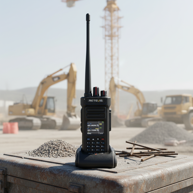 UHF VHF IP67 Waterproof Long Range Communication Heavy Duty Ham 2 Way Radio Walkie Talkie Transceiver Retevis RT29S