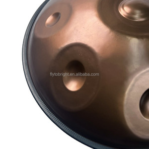 Cozyjoy Master Series Mini 18 22 pouces D Kurd C fabriqué à la main #   Tambour à main <span class=keywords><strong>Amara</strong></span> <span class=keywords><strong>Handpan</strong></span> 9 10 notes 440hz 432hz en acier inoxydable - Product Image 4