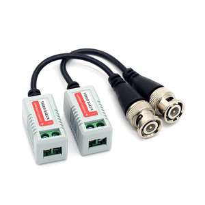 Accesorios para CCTV, Función POE, Balun de Video Pasivo UTP HD 1080P 2MP 3MP, Conector BNC-M, Compatible con AHD/CVI/TVI/CVBS, Plástico ABS - Product Image 1