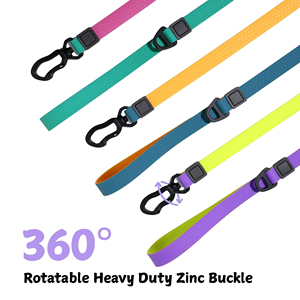 PVC Honeycomb Mesh <b>Dog</b> Leash Waterproof Durable <b>Dog</b> <b>Lead</b> <b>with</b> Strong Metal Hook for <b>Walking</b> Small Medium Large <b>Dogs</b> - Product Image 4