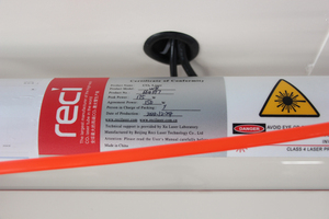 เครื่องเลเซอร์ Co2 80W ชิ้นส่วน <span class=keywords><strong>W2</strong></span>เลเซอร์แก้ว - Product Image 2