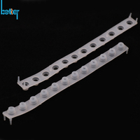 Boutons de clavier en silicone personnalisés en usine, contacts en caoutchouc pour pianos