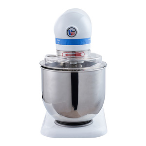 เครื่องผสมนมสดเชิงพาณิชย์ 7 ลิตร แบบตั้งโต๊ะ อุปกรณ์เบเกอรี่ ถังผสมไฟฟ้าความเร็วเดียว - Product Image 1