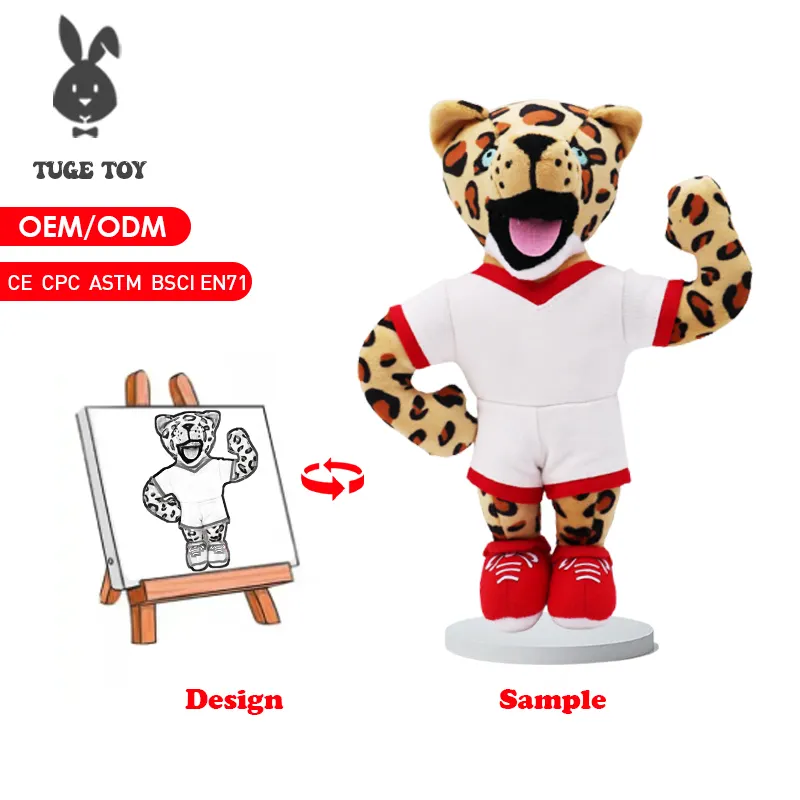 TUGE, juguete de peluche barato de alta calidad personalizado, juguete de peluche y peluche personalizado, fabricante de juguetes de animales para bebés