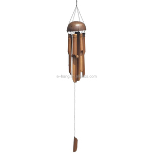OEM 2021 carillons éoliens en <span class=keywords><strong>bambou</strong></span> naturel 30cm carillon éolien en tube de <span class=keywords><strong>bambou</strong></span> de nouveau style pour la maison et le jardin - Product Image 1