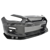 PERSONNALISER GTR LB STYLE PARE-CHOCS AVANT EN FIBRE DE CARBONE pour 2014-2021 INFINITI Q50 KIT DE CARROSSERIE
