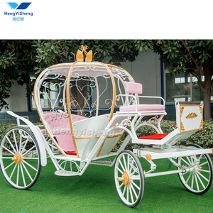 Chariot de <span class=keywords><strong>Cendrillon</strong></span> à prix d'usine pour mariage/extérieur, calèche à cheval/chariot à cheval abordable - Product Image 4