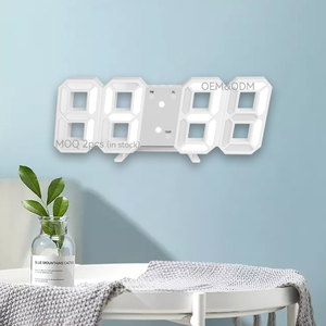 <span class=keywords><strong>Led</strong></span> kỹ thuật số báo động 3D Đồng hồ treo tường bàn tự động mờ 3D Tường <span class=keywords><strong>LED</strong></span> báo động đồng hồ kỹ thuật số Trắng số đồng hồ thời gian với điều khiển từ xa - Product Image 1